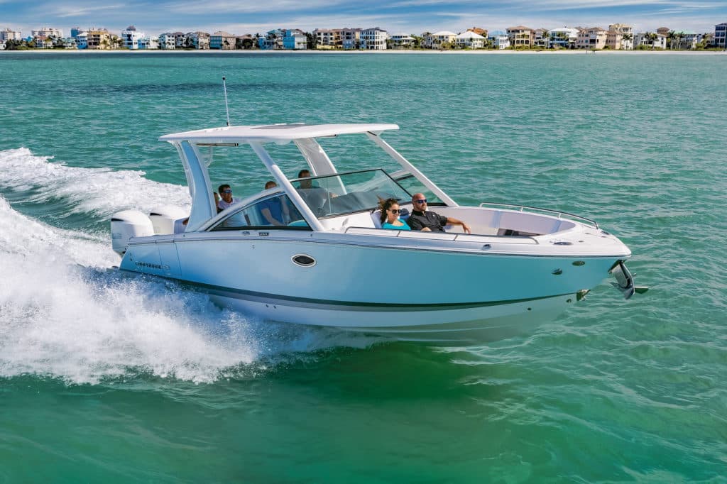Chaparral 300 OSX running shot