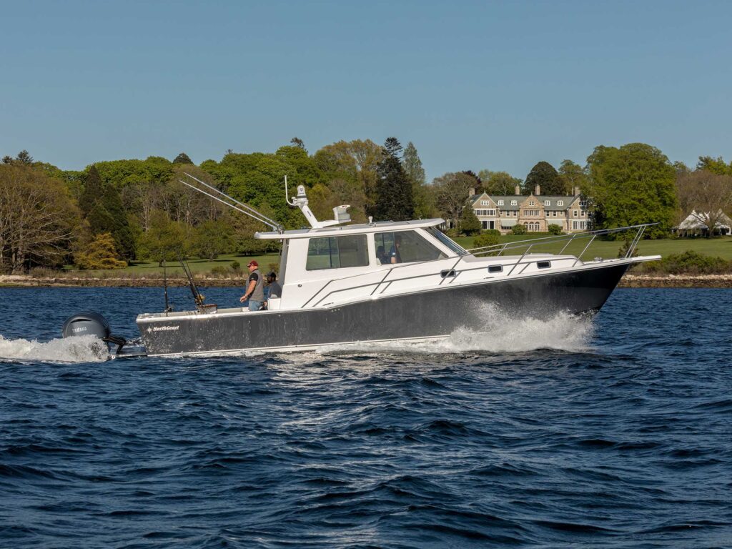NorthCoast 415 HT out fishing