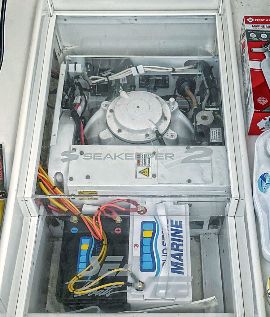 Seakeeper 2 powered by a solid-state battery