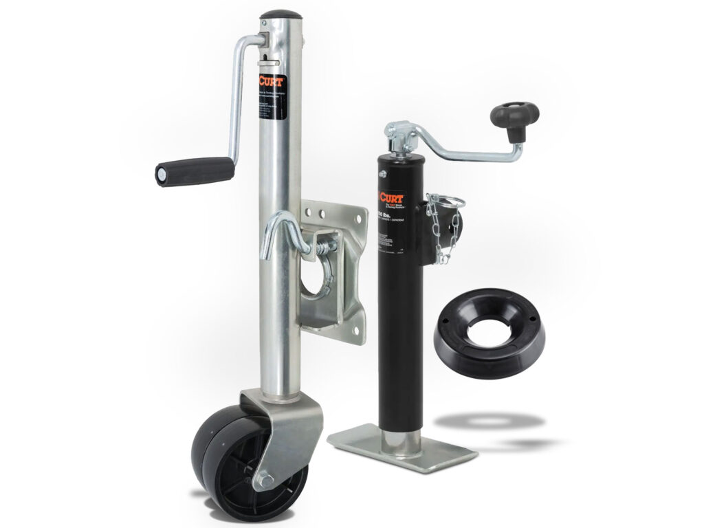 Tongue-jack selection for boaters