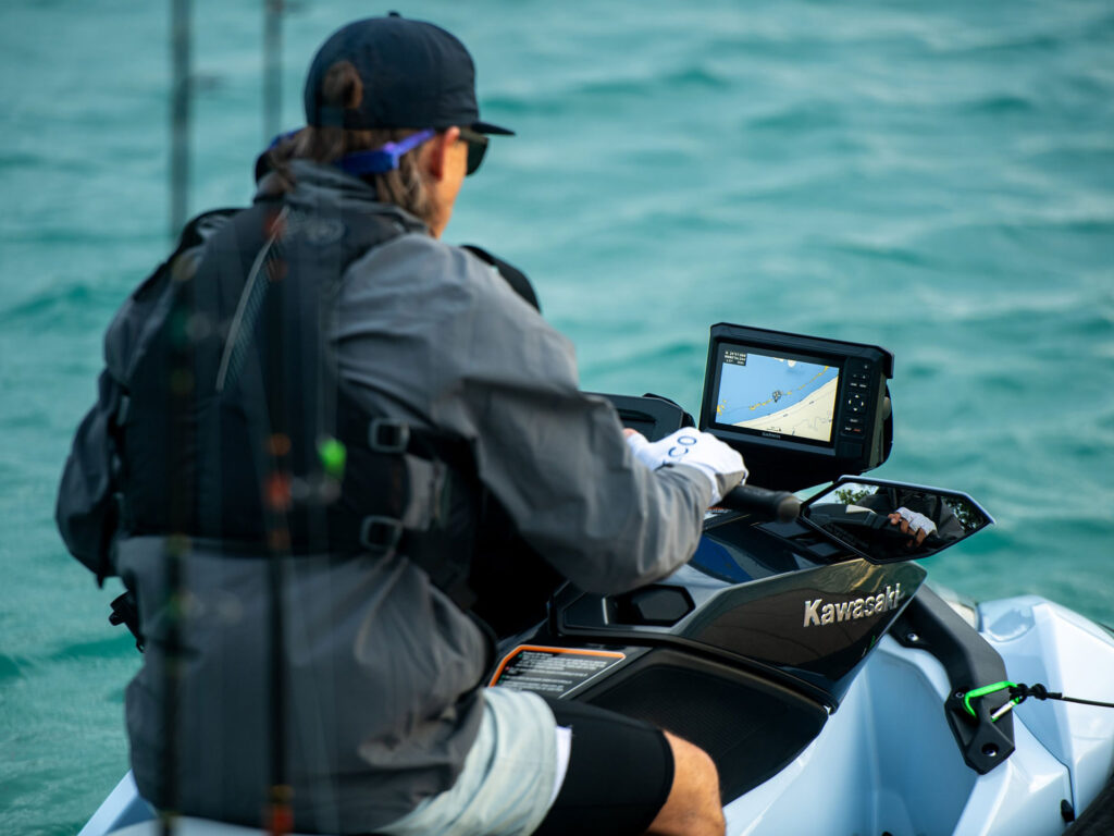 Kawasaki Jet Ski Ultra 160LX-S Angler electronics