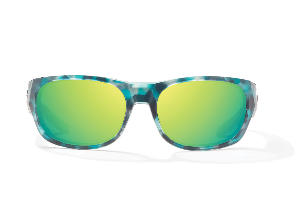 Bajio sunglasses with green lenses
