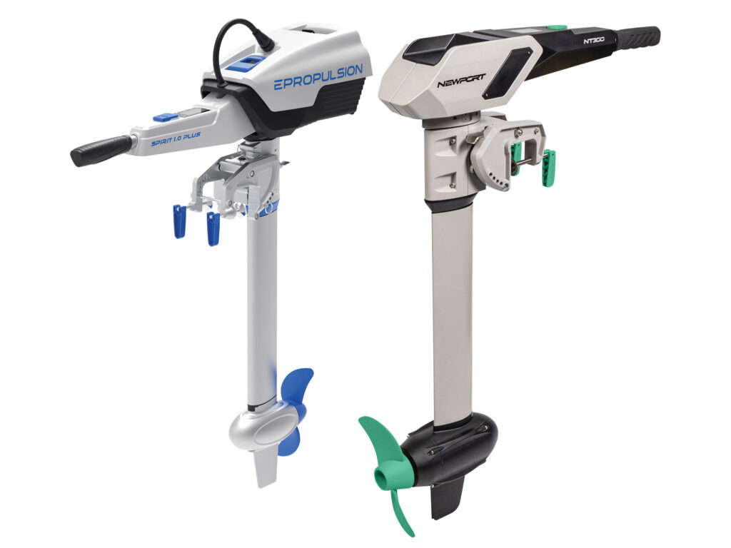 Portable electric outboards