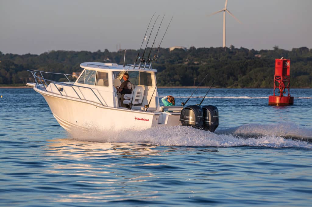 255 HT running out to fish