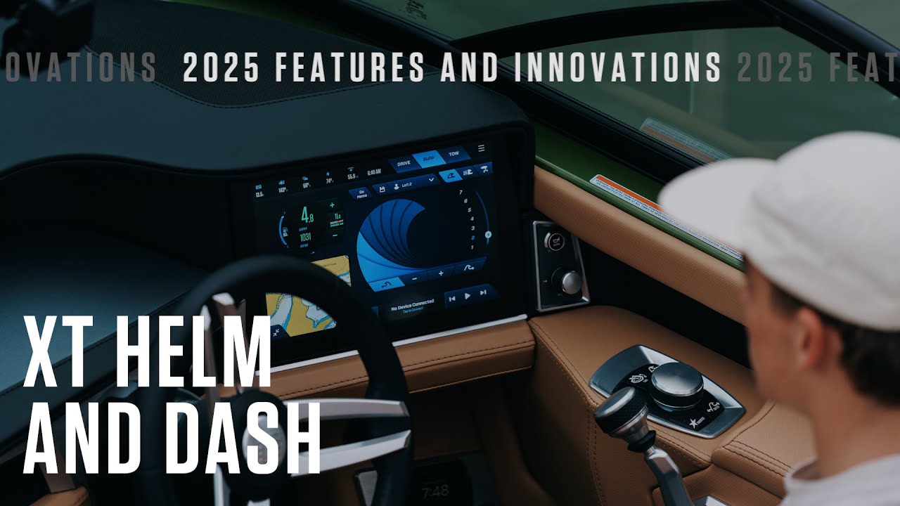 2025 MasterCraft Features & Innovations: XT Helm and Dash