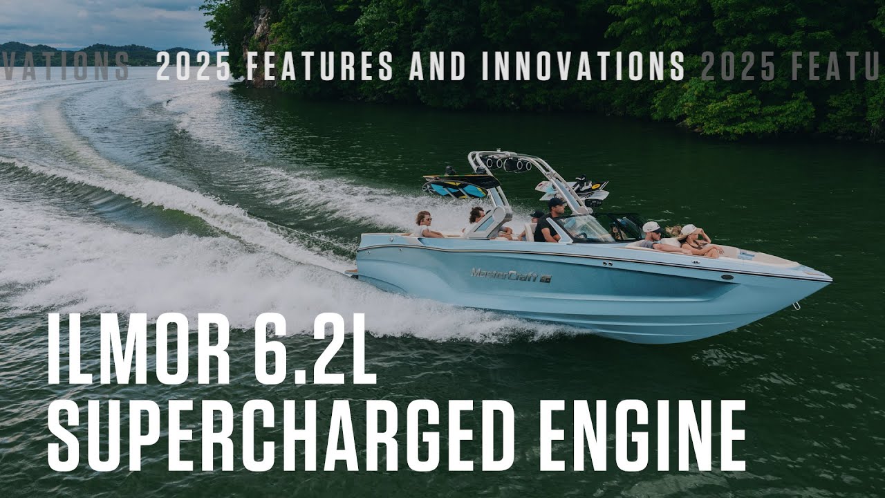 2025 MasterCraft Features & Innovations: Ilmor 6.2L Supercharged Engine