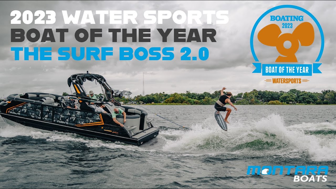 2023 Water Sports Boat of the Year | The Surf Boss 2.0